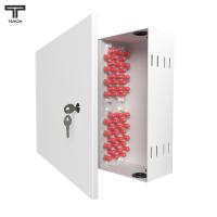 ТЕЛКОМ КНп-48-ST/UPC-62,5/125 Кросс оптический настенный на 48 портов ST 62,5/125мкм предсобранный (пигтейл ST 62,5/125-48шт, розетка ST-48шт, планки FC/ST, сплайс кассета-2шт, крышка для сплайс кассеты-1шт, КДЗС-48шт)