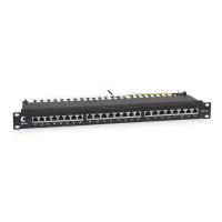 Cabeus PL-24-Cat.6a-SH-Dual IDC - 19" (1U), 24  RJ-45,  6a,  ,    