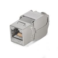 Cabeus KJ-RJ45-Cat.6A-SH-180-Toolless  Keystone Jack RJ-45(8P8C), 180 ,  6A,  ,   Toolless