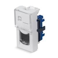 Cabeus KJ-RJ45-Cat.6-180T-FP-L-22,5 Keystone Jack RJ-45(8P8C), 180 ,  6,  ,  Mosaic (.076561)