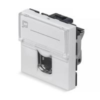 Cabeus KJ-RJ45-Cat.6-SH-180T-FP-L-45 Keystone Jack RJ-45(8P8C), 180 ,  6, ,  ,  Mosaic (.076566)