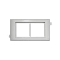 Efapel 10951 ABR Суппорт на 2 модуля 45х45 для кабельных каналов (75х50,155х50)