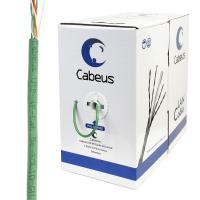 Cabeus UTP-4P-Cat.5e-SOLID-GN    UTP (U/UTP),  5e, 4  (24 AWG), , PVC ()-LS,  (305 )