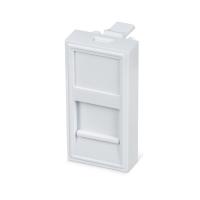Cabeus FP-22,5-1M Вставка 45x22,5 (Mosaic) для 1 модуля формата Keystone Jack