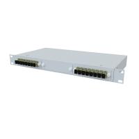 ТЕЛКОМ КСп-19-1U-16-SC/UPC-OM3-50/125 Кросс оптический 19" стоечный 1U на 16 портов SC 50/125мкм (OM3) предсобранный (пигтейл SC 50/125 (OM3)-16шт, розетка SC-16шт, сплайс кассета, КДЗС-16шт)
