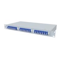 ТЕЛКОМ КСп-19-1U-24-DLC/UPC-9/125 Кросс оптический 19" стоечный 1U на 24 порта LC/UPC duplex 9/125мкм предсобранный (пигтейл LC 9/125-48шт, розетка DLC-24шт, сплайс кассета, сплайс кассета, КДЗС-48шт)