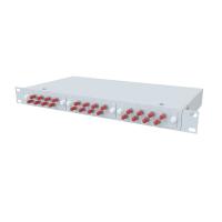 ТЕЛКОМ КСп-19-1U-24-ST/UPC-62.5/125 Кросс оптический 19" стоечный 1U на 24 порта ST 62,5/125мкм предсобранный (пигтейл ST 62,5/125-24шт, розетка ST-24шт, сплайс кассета, КДЗС-24шт)