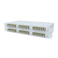 ТЕЛКОМ КСп-19-2U-48-DLC/UPC-OM2-50/125 Кросс оптический 19" стоечный 2U на 48 портов DLC 50/125мкм (OM2) предсобранный (пигтейл LC 50/125 (OM2)-96шт, розетка DLC-48шт, сплайс кассета, КДЗС-96шт)