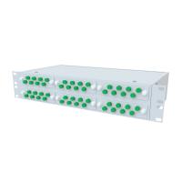 ТЕЛКОМ КСп-19-2U-48-FC/APC-9/125 Кросс оптический 19" стоечный 2U на 48 портов FC/APC 9/125мкм предсобранный (пигтейл FC/APC 9/125-48шт, розетка FC-48шт, сплайс кассета, КДЗС-48шт)
