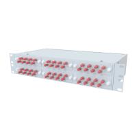ТЕЛКОМ КСп-19-2U-48-ST/UPC-OM2-50/125 Кросс оптический 19" стоечный 2U на 48 портов ST 50/125мкм (OM2) предсобранный (пигтейл ST 50/125 (OM2)-48шт, розетка ST-48шт, сплайс кассета, КДЗС-48шт)