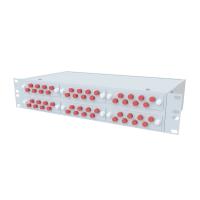 ТЕЛКОМ КСп-19-2U-48-FC/UPC-62.5/125 Кросс оптический 19" стоечный 2U на 48 портов FC 62,5/125мкм предсобранный (пигтейл FC 62,5/125-48шт, розетка FC-48шт, сплайс кассета, КДЗС-48шт)