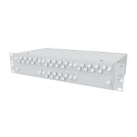 ТЕЛКОМ КСп-19-2U-32-FC/UPC-9/125 Кросс оптический 19" стоечный 2U на 32 порта FC 9/125мкм предсобранный (пигтейл FC/UPC 9/125-32шт, розетка FC-32шт, сплайс кассета, КДЗС-32шт)