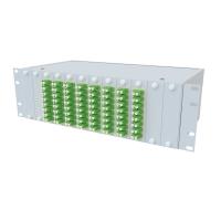  -19-3U-64-DLC/APC-9/125   19"  3U  64  LC/APC duplex 9/125  ( LC/APC 9/125-128,  DLC/APC-64,  , -128)