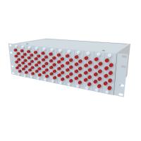 ТЕЛКОМ КСп-19-3U-96-FС/UPC-OM3-50/125 Кросс оптический 19" стоечный 3U на 96 портов FС 50/125мкм (OM3) предсобранный (пигтейл FС 50/125 (OM3)-96шт, розетка FС-96шт, сплайс кассета, КДЗС-96шт)