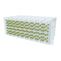 ТЕЛКОМ КСп-19-4U-144-ST/UPC-9/125 Кросс оптический 19" стоечный 4U на 144 порта ST/UPC 9/125мкм предсобранный (пигтейл ST/UPC 9/125-144шт, розетка ST-144шт, сплайс кассета, КДЗС-144шт)