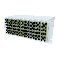 ТЕЛКОМ КСп-19-4U-144-SС/UPC-OM3-50/125 Кросс оптический 19" стоечный 4U на 144 порта SС 50/125мкм (OM3) предсобранный (пигтейл SС 50/125 (OM3)-144шт, розетка SС-144шт, сплайс кассета, КДЗС-144шт)
