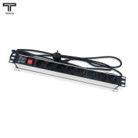  54556 / LX-PDU07    19" , 8  220 (Schuko) 16, 2+  ,  1,8