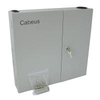 Cabeus FO-WL-16ST-K Бокс оптический настенный на 16 ST(FC) со сплайс-кассетой (без пигтейлов и проходных адаптеров)