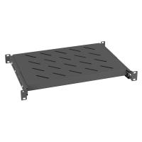 Cabeus JE05-600-BK Полка 19" выдвижная для шкафов и стоек глубиной 600 мм, цвет черный (RAL 9004)