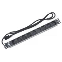 Cabeus PDU-9P-2IEC    19" , , 9 , 10 A,  ,  ,  2 ,  IEC 320 C14