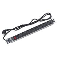 Cabeus PDU-8P-2EU    19" , , 8 , 16 A, ,  2,  ,  