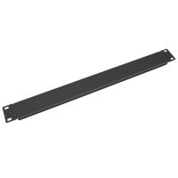 Cabeus SH-J019-1U-BK Заглушка (Фальш-Панель) 19" 1U, цвет черный (RAL 9004)