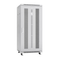 Cabeus ND-05C-22U60/60 Шкаф монтажный телекоммуникационный 19" напольный для распределительного и серверного оборудования 22U 600x600x1166mm (ШхГхВ) передняя и задняя перфорированные двери, ручка с замком, цвет серый (RAL 7035)