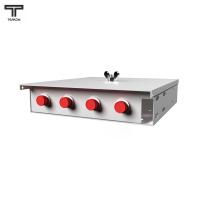 ТЕЛКОМ КНп-4-FC/UPC-ОМ3-50/125 Кросс оптический настенный на 4 порта FC 50/125мкм (ОМ3) предсобранный (пигтейл FC 50/125 (ОМ3)-4шт, розетка FC-4шт, ложемент, КДЗС-4шт)