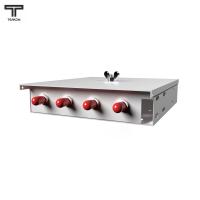 ТЕЛКОМ КНп-4-ST/UPC-50/125 Кросс оптический настенный на 4 порта ST 50/125мкм предсобранный (пигтейл ST 50/125-4шт, розетка ST-4шт, ложемент, КДЗС-4шт)