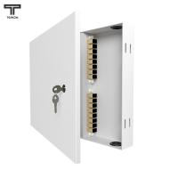 ТЕЛКОМ КНп-16-SC/UPC-ОМ3-50/125 Кросс оптический настенный на 16 портов SC 50/125мкм (ОМ3) предсобранный (пигтейл SC 50/125 (ОМ3)-16шт, розетка SC-16шт, планки SC/DLC, сплайс кассета с крышкой-1шт, КДЗС-16шт)
