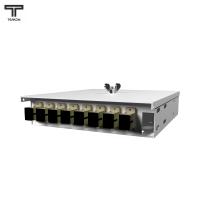 ТЕЛКОМ КНп-8-SC/UPC-50/125 Кросс оптический настенный на 8 портов SC 50/125мкм предсобранный (пигтейл SC 50/125-8шт, розетка SC-8шт, ложемент, КДЗС-8шт)