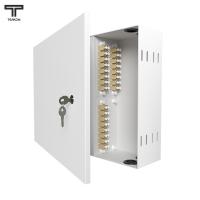 ТЕЛКОМ КНп-24-DLC/UPC-62,5/125 Кросс оптический настенный на 24 порта DLC 62,5/125мкм предсобранный (пигтейл LC 62,5/125-48шт, розетка DLC-24шт, планки SC/DLC, сплайс кассета-2шт, крышка для сплайс кассеты-1шт, КДЗС-48шт)