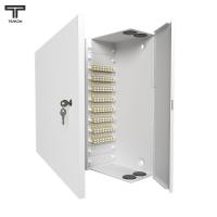 ТЕЛКОМ КНп-64-DLC/UPC-62,5/125 Кросс оптический настенный на 64 порта DLC 62,5/125мкм предсобранный (пигтейл LC 62,5/125-128шт, розетка DLC-64шт, планки LC/DLC, сплайс кассета-4шт, КДЗС-128шт)