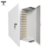 ТЕЛКОМ КНп-96-DLC/UPC-62,5/125 Кросс оптический настенный на 96 портов DLC 62,5/125мкм предсобранный (пигтейл LC 62,5/125-192шт, розетка DLC-96шт, планки LC/DLC, сплайс кассета-6шт, крышка для сплайс кассеты-1шт, КДЗС-192шт)