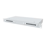 ТЕЛКОМ КС-16-1U-19-SC/DLC Кросс оптический 19" стоечный на 16 портов SC/DLC (сплайс кассета с крышкой - 1шт, сменные планки на 8 SC/DLC - 2шт, планки заглушки - 1шт, без пигтейлов и проходных адаптеров, без КДЗС)