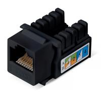 Cabeus KJ-RJ45-Cat.6-90-BK  Keystone Jack RJ-45,  6,   110, 