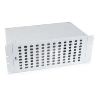 Cabeus FO-19-96SC Кросс бокс оптический 19" на 96 SC (LC duplex) со сплайс-кассетой и КДЗС (без пигтейлов и проходных адаптеров)