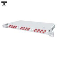 ТЕЛКОМ КСВп-19-1U-24-FC/UPC-62.5/125 Кросс оптический 19" выдвижной 1U на 24 портов FC 62,5/125мкм предсобранный (пигтейл FC 62,5/125-24шт, розетка FC-24шт, сплайс кассета с крышкой-1шт, КДЗС-24шт)