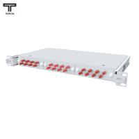 ТЕЛКОМ КСВп-19-1U-24-ST/UPC-OM2-50/125 Кросс оптический 19" выдвижной 1U на 24 портов ST 50/125мкм предсобранный (пигтейл ST 50/125 (OM2)-24шт, розетка ST-24шт, сплайс кассета с крышкой-1шт, КДЗС-24шт)