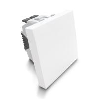 Efapel 45071 SBR Проходной выключатель 45х45, белый