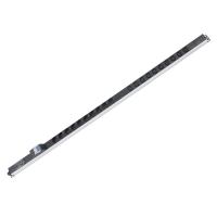 Cabeus PDU-16-10S-10C13-B-T Блок розеток для 19" шкафов, вертикальный, 10 розеток Schuko, 10 розеток IEC 320 C13, 16А, автомат защиты, алюминиевый корпус, клеммная колодка