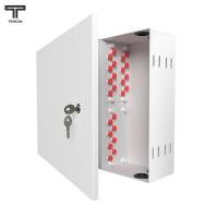 ТЕЛКОМ КНп-24-FC/UPC-ОМ3-50/125 Кросс оптический настенный на 24 порта FC 50/125мкм (ОМ3) предсобранный (пигтейл FC 50/125 (ОМ3)-24шт, розетка FC-24шт, планки FC/ST, сплайс кассета с крышкой-1шт, КДЗС-24шт)