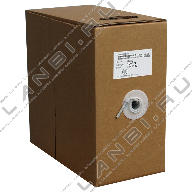 Кабель витая пара неэкранированная кат. 5e Neomax NM13001